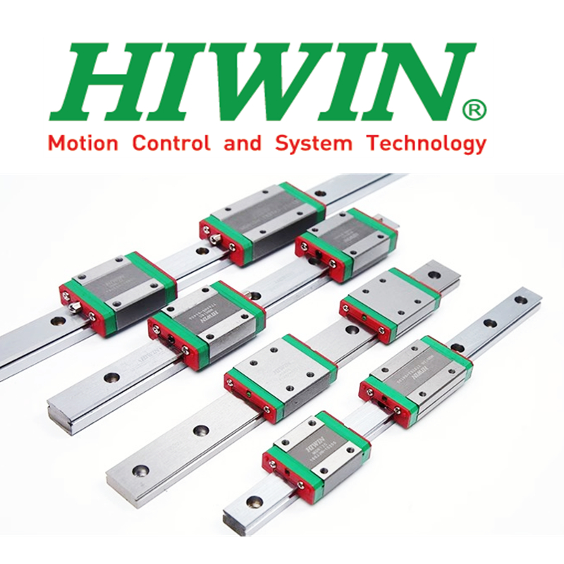 Guía lineal genuina de marca HIWIN MGN7 MGN9 MGN12 150 200 210 220 250 300 350 400 450 500 mm con carro MGN7H MGN9H MGN12H