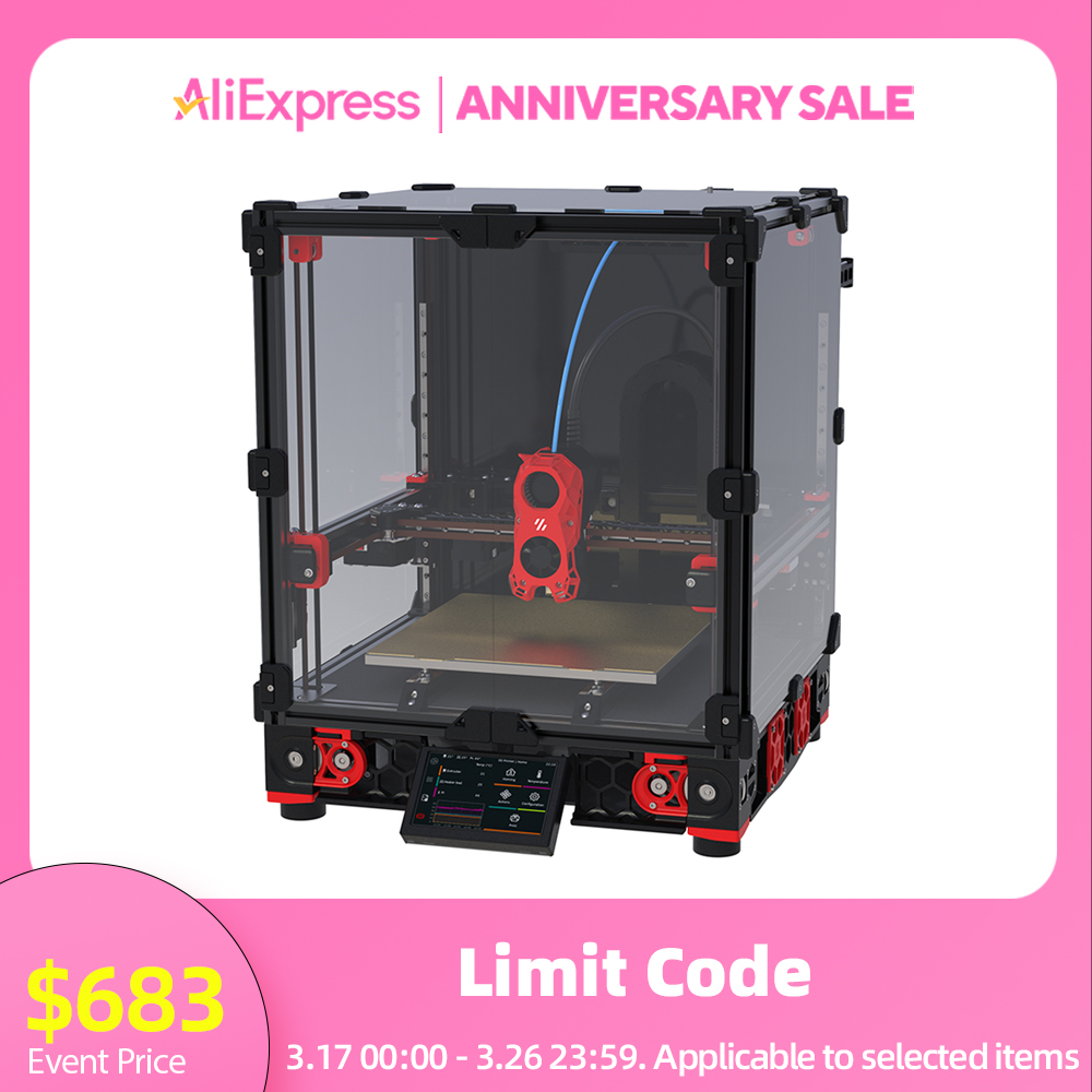 Impresora 3D FYSETC Voron 2,4 R2 Pro Corexy versión mejorada con carril hueco CNC TAP y extrusora SB Kit de impresora 3D de alta calidad